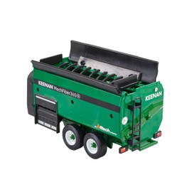Britains KEENAN MechFiber365+ Diet Feeder Wagon | 1:32 Scale Diecast Metal and Plastic Tractor Toy | Child's Farm Toys for Indoors and Outdoors | Tractor Toys for 3+ Year Old Boys and Girls