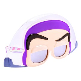 Sun-Staches Toy Story Buzz Lightyear Sunglasses UV400, Disney Costume Accessory Mask One Size Fits Most