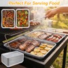 40 Pack Disposable Aluminum Broiler Pan For oven 13 x