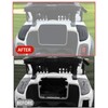 LUXEMOTO Golf Cart Scuff Guard for EZGO RXV 2008-2015, 2PCS
