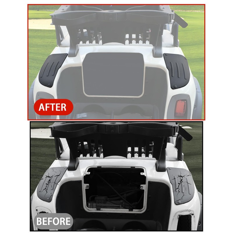 LUXEMOTO Golf Cart Scuff Guard for EZGO RXV 2008-2015, 2PCS