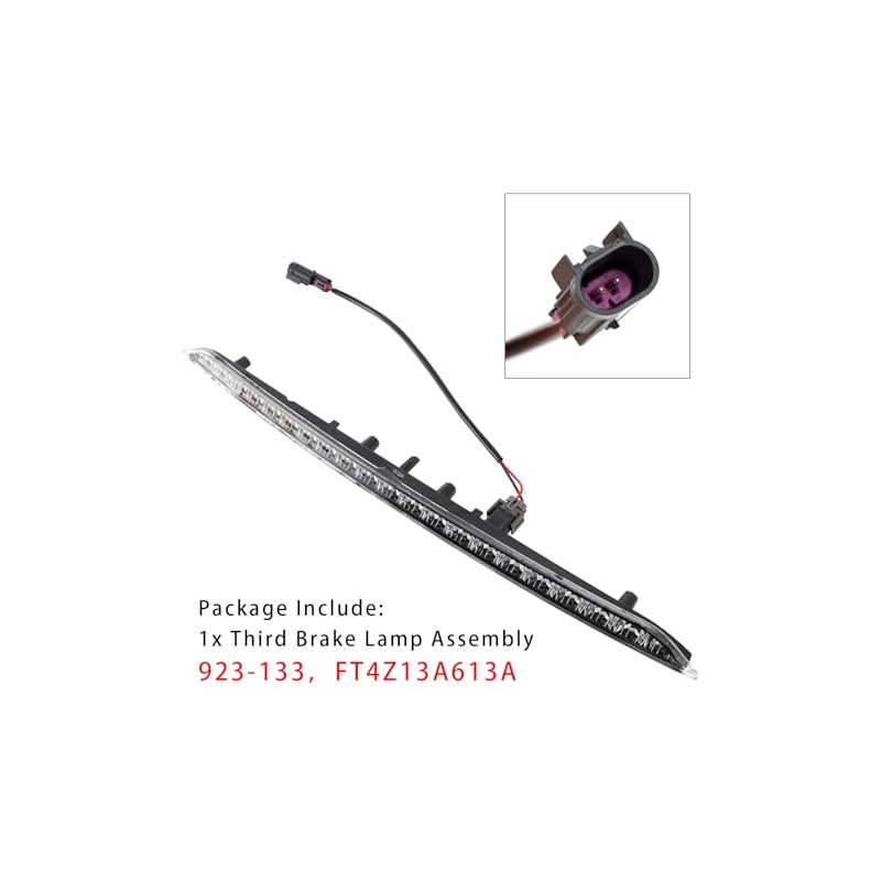 Topteng LED 3rd Third Brake Light Centre Assembly 923-133 FT4Z13A613A