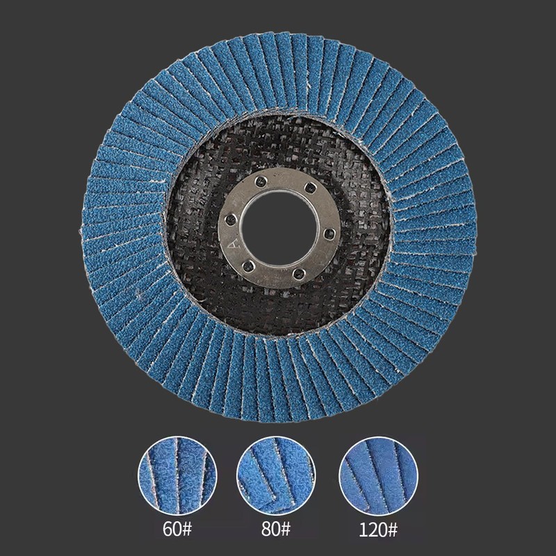 AIMALL 10 PCS Flap Disc Set, Zirconia Abrasive Grinding Wheels