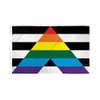 Gay Straight Alliance Flag 3' x 5' grommets