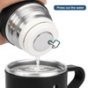 GIOGD Stainless Steel Thermo 500ml/16.9oz Vacuum Insulated Bottle with Cup