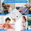 Wireless Caregiver Pager Alert System SOS Call Button for Patient