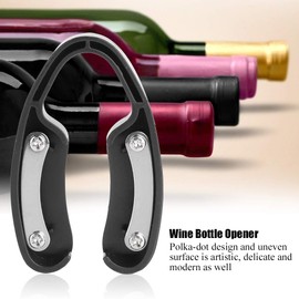 Chazcool Wine Cutter Foil Cutter, Stainless Steel Wine Bottle Foil Cutter Tool, Wine Bottle Opener, Wine Cutter (Black)