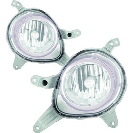HEADLIGHTSDEPOT Driver Passenger Fog Light Set Compatible With 13-17 Hyundai Veloster w/Turbo; CAPA Certified