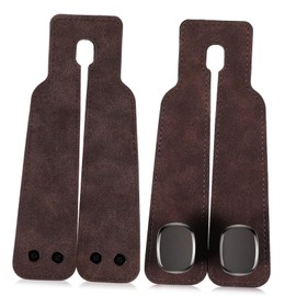 PACKOVE 2pcs Car Headrest Hooks Space-Saving Bag Hanger for Car Seat Quick Installation Organizer for Purses Groceries and Bags Compatible Vehicles Faux Finish