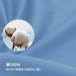 AYO Pillow Case 100% Luxury Cotton All Size Pillow Case Hotel Quality High Density (Old Blue, Fit 43*63cm Pillow)