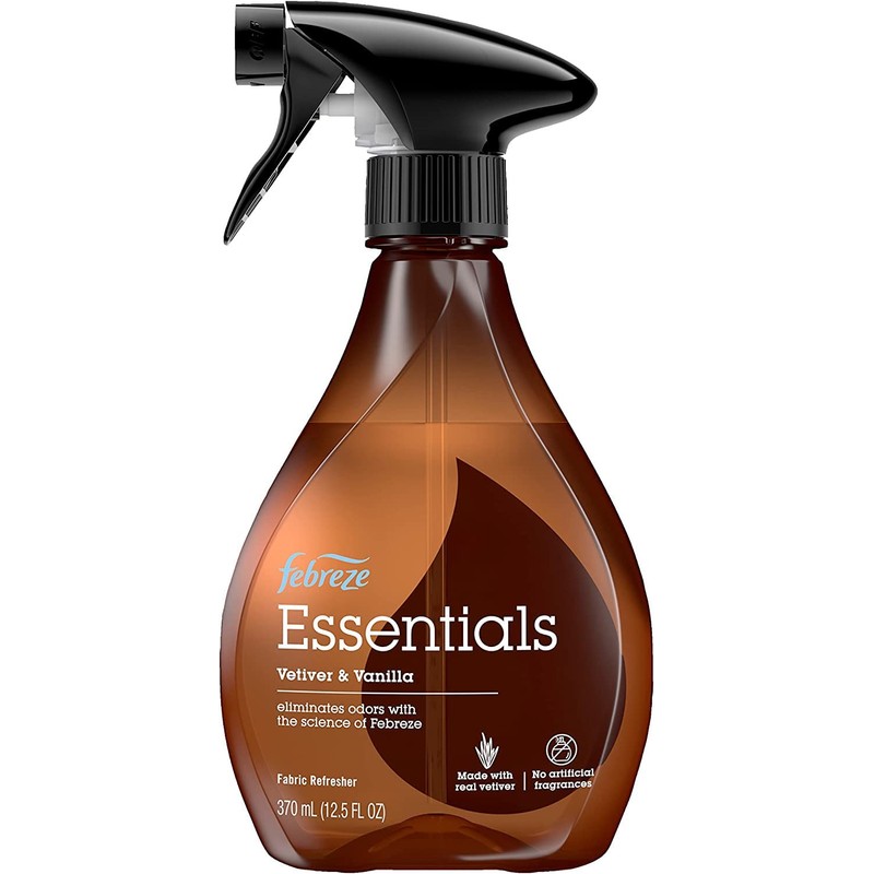 Febreze Essentials Fabric Refresher, Vetiver & Vanilla 12.5 oz (Pack