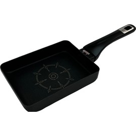 Taniguchi Metal Ledure II Induction Compatible Egg Ware 5.1 x 7.1 inches (13 x 18 cm)