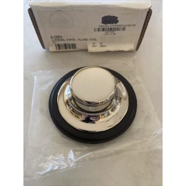 LIRA (made in italy)744pn, Garbage Disposal Stopper - POLISHED NICKEL
