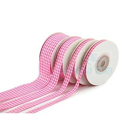AE Amelia Ella Gingham Ribbons Double Sided Checkered Ribbon for Arts-Crafts, Gift Package Wrapping Sewing Trim Embellishments Graduation Christmas Wedding Baby Shower Birthday Valentine's Day