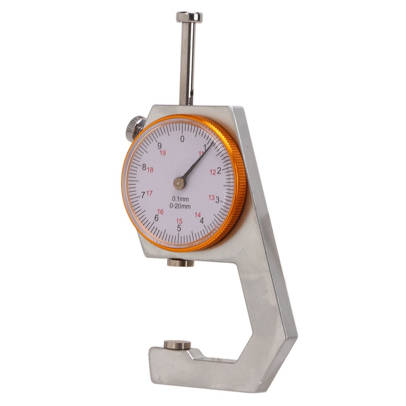Thickness Gauge Micrometer Meter 0‑20mm 0.1mm Resolution Measuring Tool for