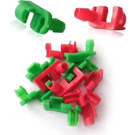 5 Pair Tailgate Handle Rod Clip, Left and Right Handle Rod Door Lock Clip Compatible with Chevy Silverado GMC Sierra 88981030 88981031