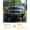 TBHOO - Luces antiniebla LED para Toyota Tacoma DRL ámbar