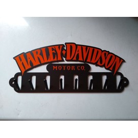 Jdawg Fab "HARLEY" STEEL KEY RACK/ORGINIZER (BLACK 12" WIDE) NEW CNC PLASMA CUT