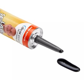 Dicor Self Leveling Lap Sealant Black 10.3 oz RV Roofing Compatible with EPDM...