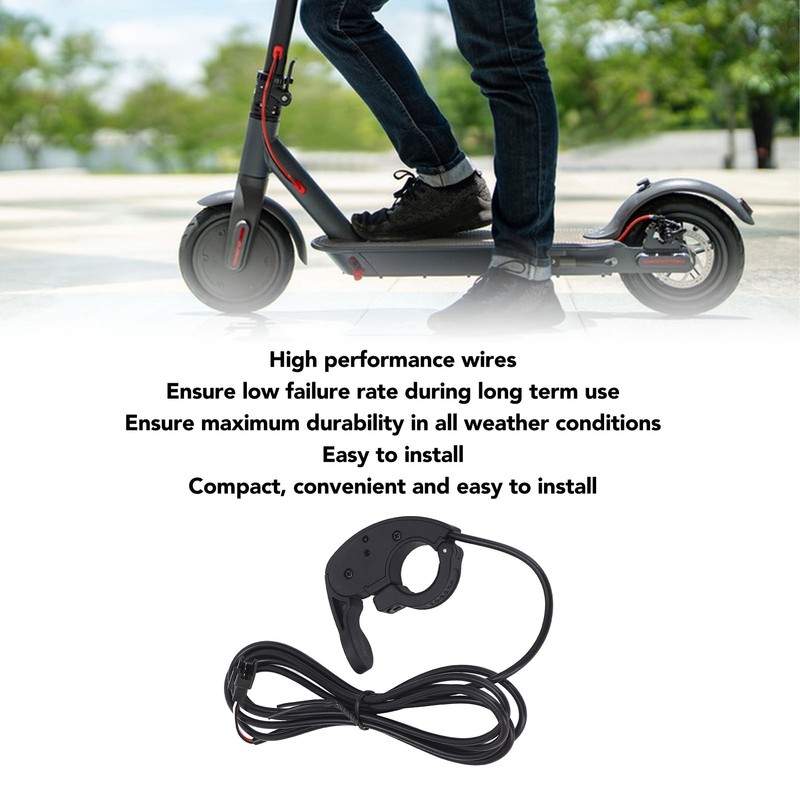 Electric Bike Thumb Throttle Professional IPX5 Waterproof Electric Bicycle Thumb