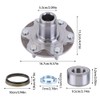 Slakerbe Front Wheel Hub Wheel Bearing Kit Left or Right,