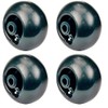 RAParts Set of (4) Interchangeable Deck Wheels Fits Kubota Mowers:
