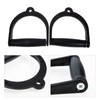 GRIRIW 2Pcs Wear Resistant Gym Handles Convenient Exercise Accessories for