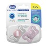Chicco Chupón Physio Micro Rosa SIL 0-2M - 2UN
