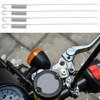 ECSiNG Pack of 4 Motorcycle Brake Light Switch Spring Length