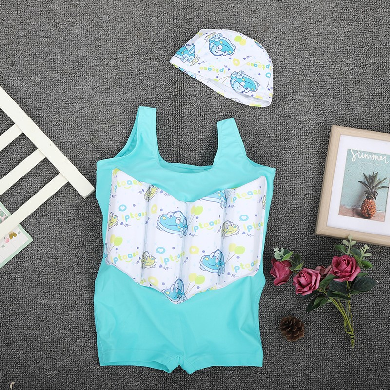 Children One Pieces Buoyancy Swimming Swimwear Swimsuit Accessory for Kid(NTL001-2