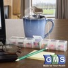 GMS Weekly Pill Case for Medication, Vitamins, Supplements, and Other