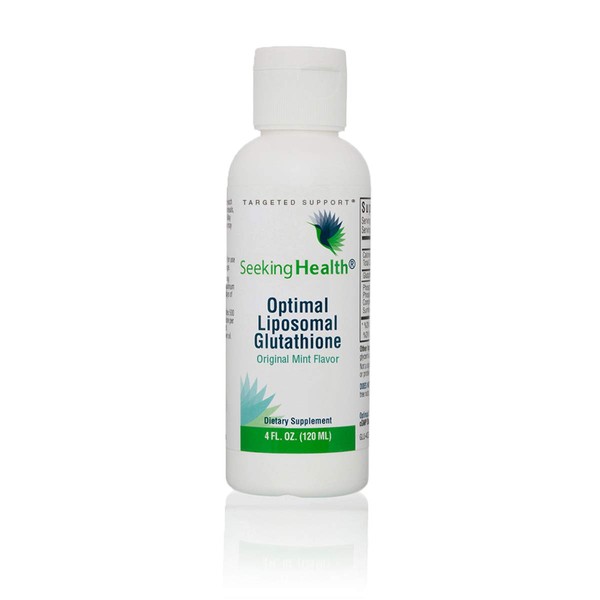 Optimal Liposomal Glutathione | Non-Soy and Non-GMO | Provides 500 mg of Liposomal Glutathione per Teaspoon | 4 oz | 30 Servings