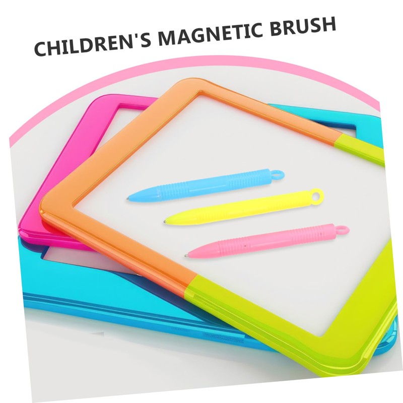 KONTONTY Magnetic Drawing Stylus Pens for Kids 6pcs Replacement Whiteboard
