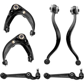 KAX Front Upper Lower Control Arm w/Ball Joint for 2007 2008 2009 2010 2011 2012 F-ord Fusion Lincoln MKZ 07-11 Mercury Milan Suspension Kit K620149 K620492 6pcs