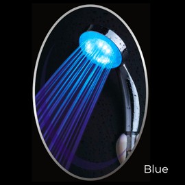 DP bath Handbrause LED, 1 Stück, silber, RY-L010