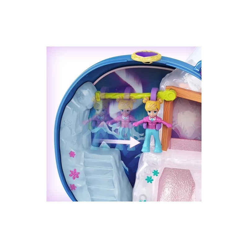 Polly Pocket Estuche Ballena Freezin Fun Narwhall