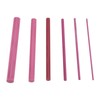 Set of 6 Sharpening Stone 3000 Micron Gritz Ruby Polishing