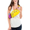 Tipsy Elves Taco Fanny Pack - Fun Taco Shaped 3D