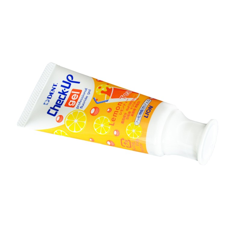 Lion Dental Materials Check-Up Gel Lemon Tea 60g