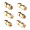 RFaha 6pcs Antenna Adapter SMA Male to RPSMA Male Connector