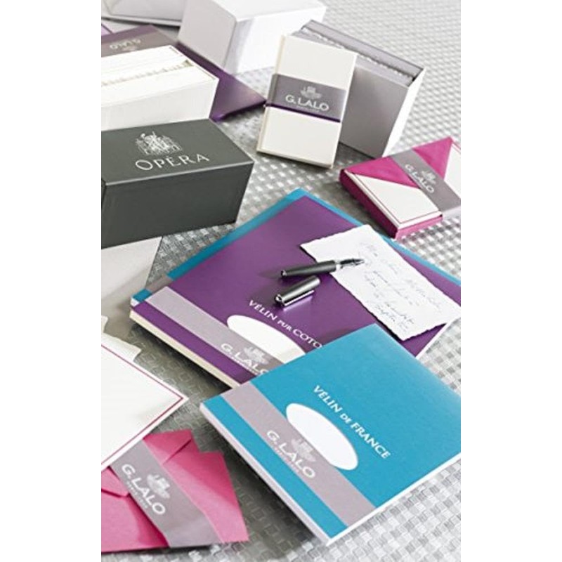G. Lalo G.Lalo 48700L Vélin Cotton Paper 20 Sheets DIN