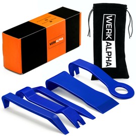 Werk Alpha WA-001 Professional Lever Automotive Interior Wedge Tool Blue