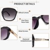 JM Bifocal Reading Sunglasses, Oversized Sun Reader Lenses for Women