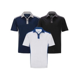 Forgan of St Andrews Select Premium Golf Polo Shirt 3 Pack - Mens (UK, Alpha, L, Regular, Regular, Multi)