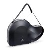 Crossrock ABS Hard-Shell Case for French Horn with Single Shoulder