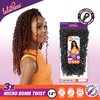 Sensationnel Lulutress crochet braiding hair - 3x micro bomb twist