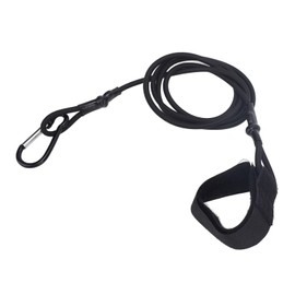 Lightweight Nylon Paddle Leash Metal Connector Elastic Design for Better Control, Nylon Paddle Leash, Connects Paddle to Kayak, Prevents Loss