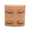 Lash Mannequin Head 2 Pairs Removable Replacement Eyes 3D Simulation
