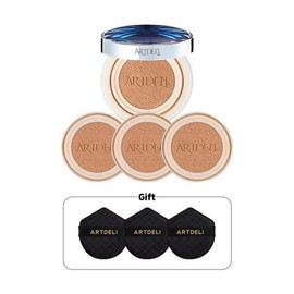 Art Deli (퍼팩트스킨)본사 시즌1 아트델리 압솔뤼 라 볼륨 드 쿠션 본품+리필 3개(퍼프 3개 증정) (Perfect Skin) Headquarters Season 1 Art Deli Absolute La Volume de Cushion Main Product + 3 Refills (3 Puff Gifts)