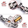 Cupboard Door Hinges, DSL Soft Close Hinges for Kitchen, Wardrobe,
